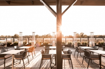 LOOP HOTEL terrace, Vilnius